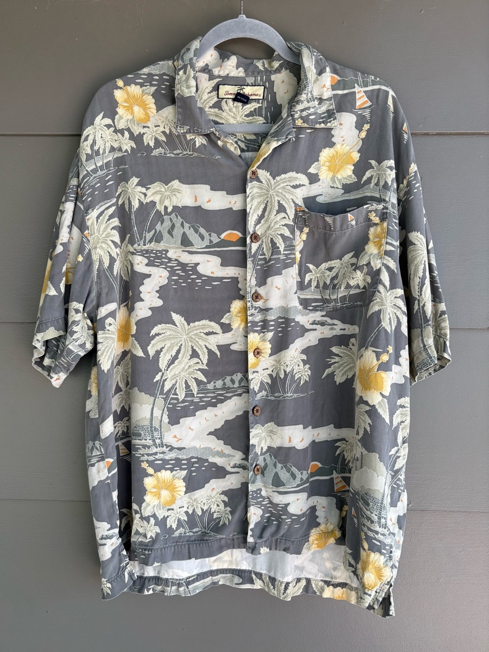 Tommy Bahama Silk Hawaiian Camp Shirt